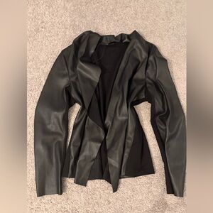 Parfois Black Leather Jacket for Women